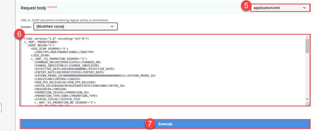 Data Upload Regular Promotional Rule 1b